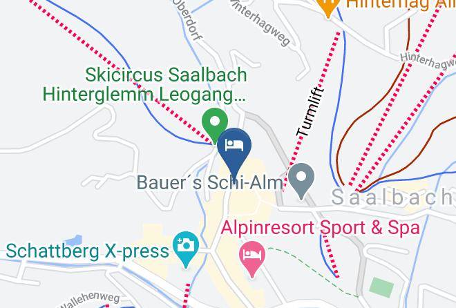 Zell Am See - Hotel Mitterer Maps