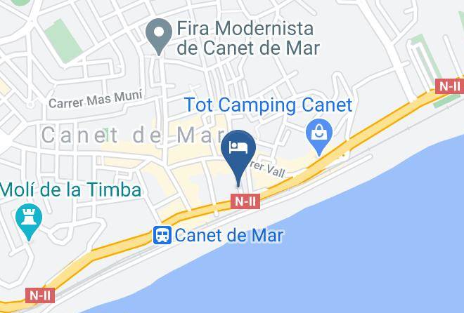 Barcelona - Hotel Mitus Maps