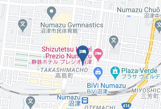 Numazu City - Hotel Miwa Maps