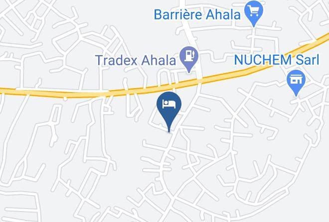 Mfoundi - Hotel Miwo Maps