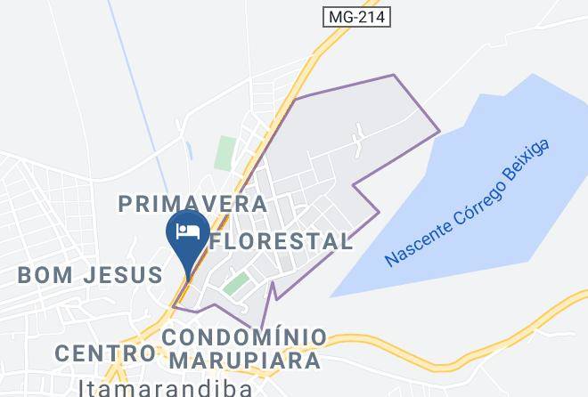 Itamarandiba - Hotel Mix Center Bat Maps