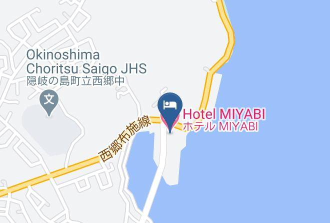 Okinoshima Townoki District - Hotel Miyabi Maps