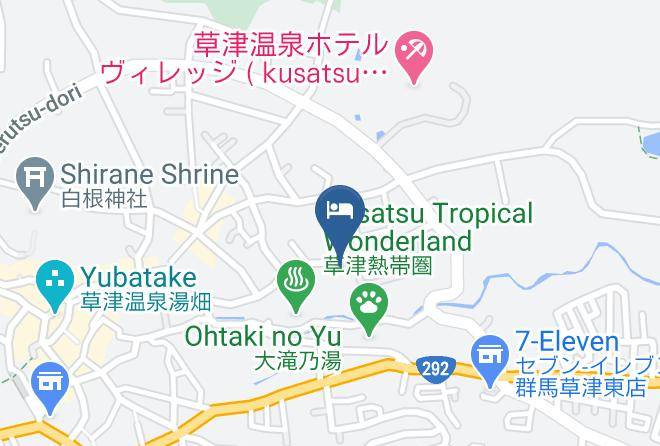 Kusatsu Townagatsuma District - Hotel Miyuki Annex Maps