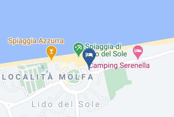 Hotel Mizar Gargano Map