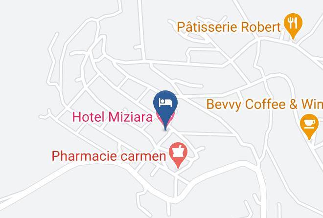 Zgharta - Hotel Miziara Maps