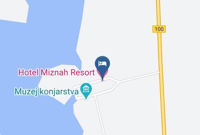 Central Serbia - Hotel Miznah Resort Maps
