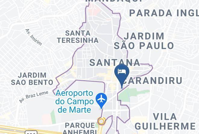Sao Paulo Santana - Hotel Mk Maps
