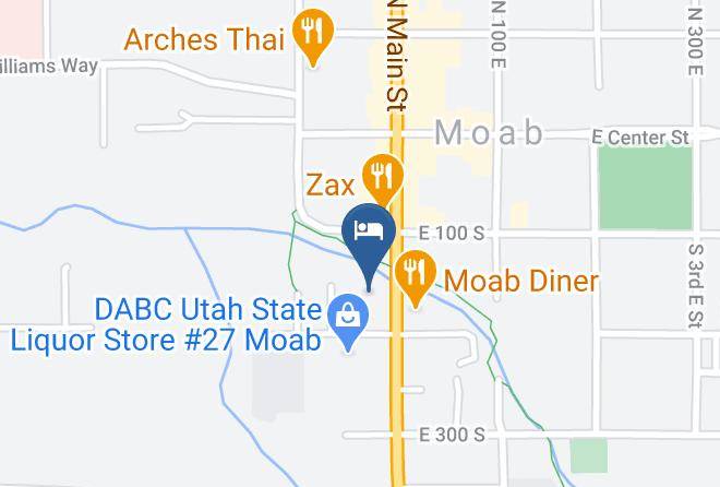 Grand - Hotel Moab Downtown Maps