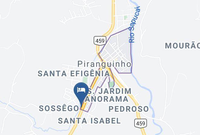 Piranguinho - Hotel Moara Maps