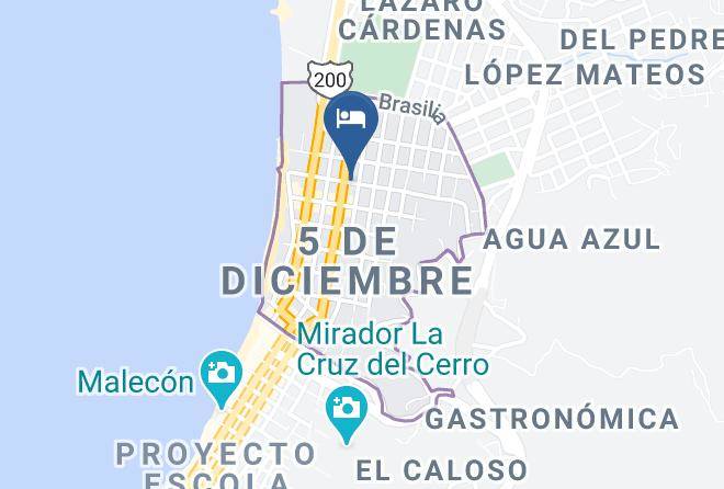 Puerto Vallarta - Hotel Mocali Maps
