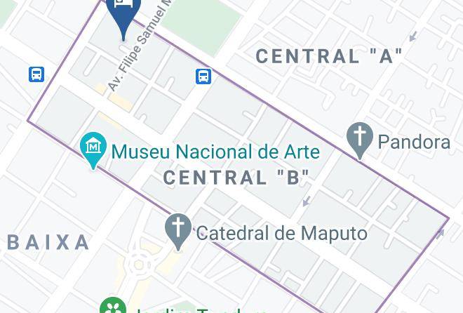 Maputo - Hotel Mocambicano Maps