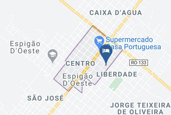 Espigao Doeste - Hotel Modelo Maps