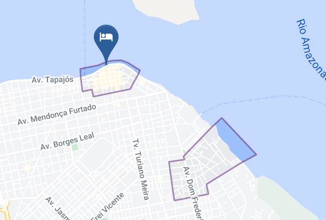 Santarem - Hotel Modelo Maps
