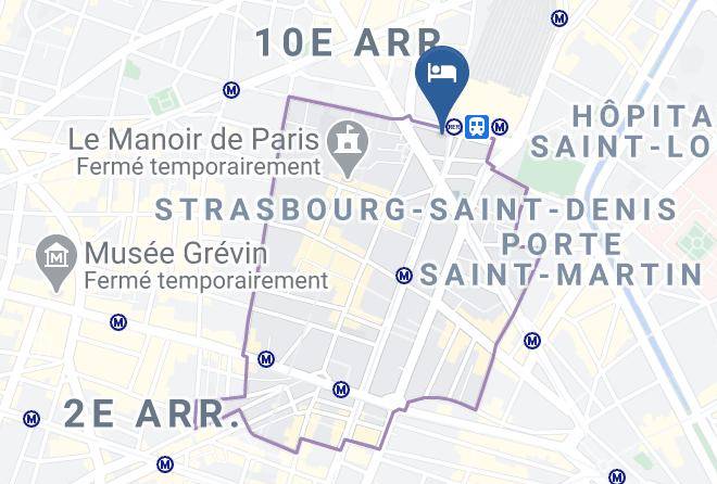 Paris - Modern'est Hotel Maps