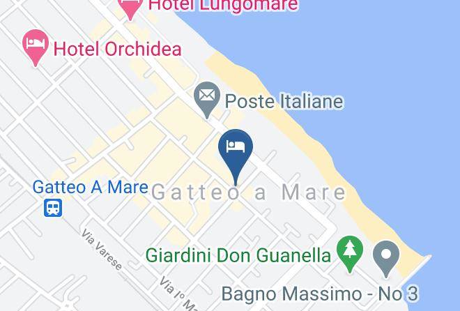 Forli - Hotel Moderna Maps