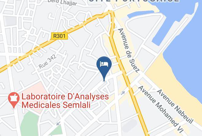 Grand Casablanca - Hotel Moderne Maps