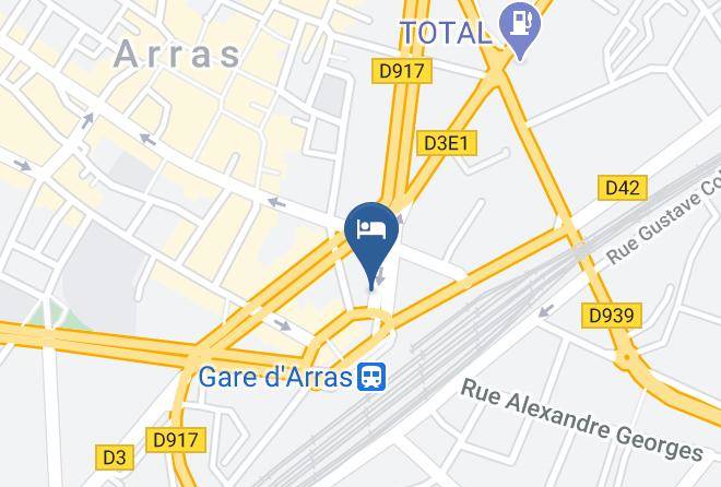 Pas De Calais - Hotel Moderne Maps