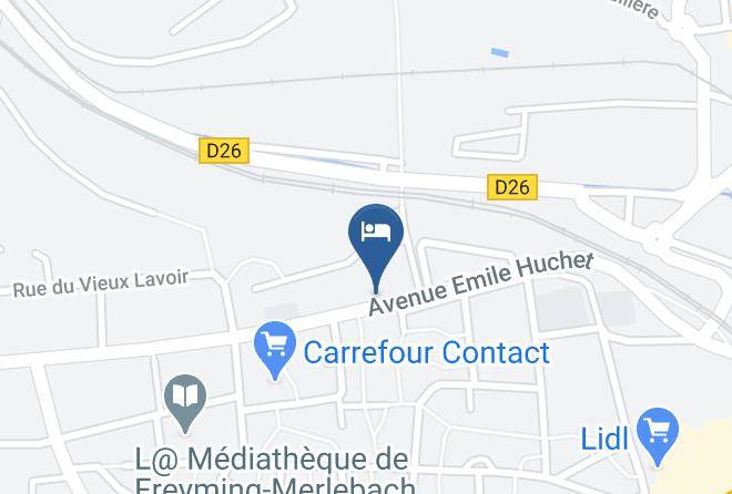 Moselle - Hotel Moderne Maps