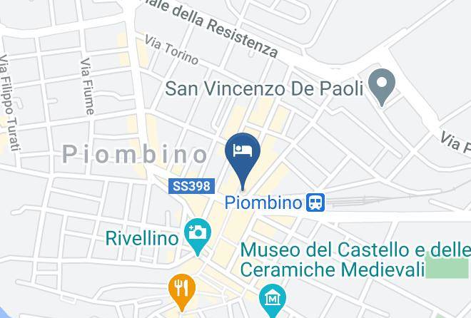 Leghorn - Hotel Moderno Maps