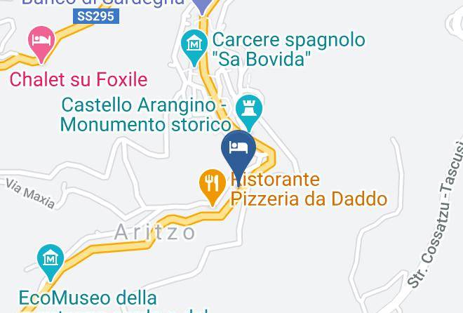 Nuoro - Hotel Moderno Maps