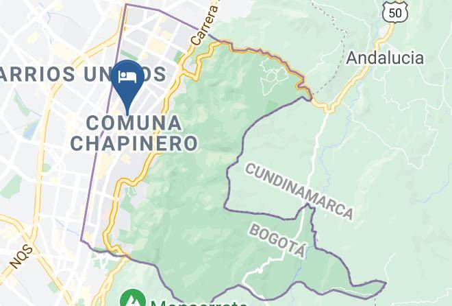 Hotel Moderno Park Map