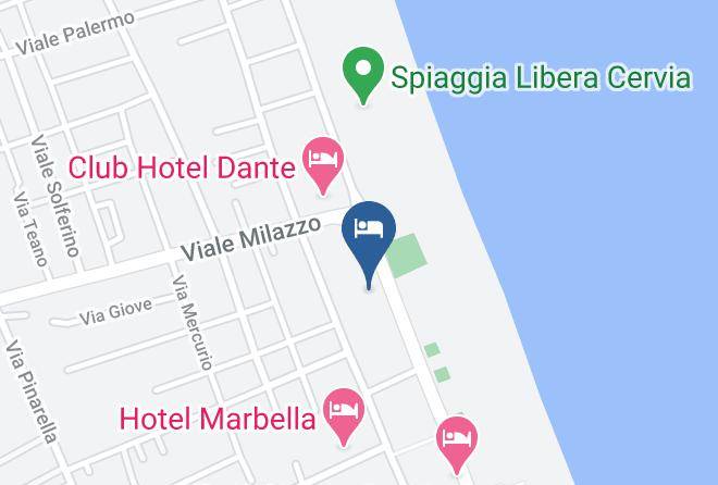 Ravenna - Hotel Moderno Maps
