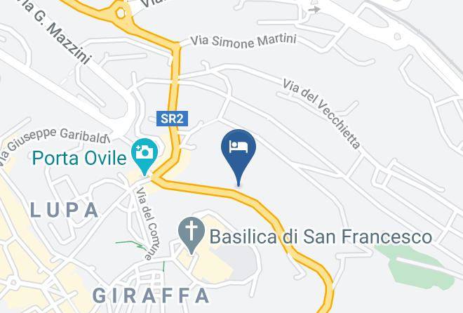 Siena - Hotel Moderno Maps