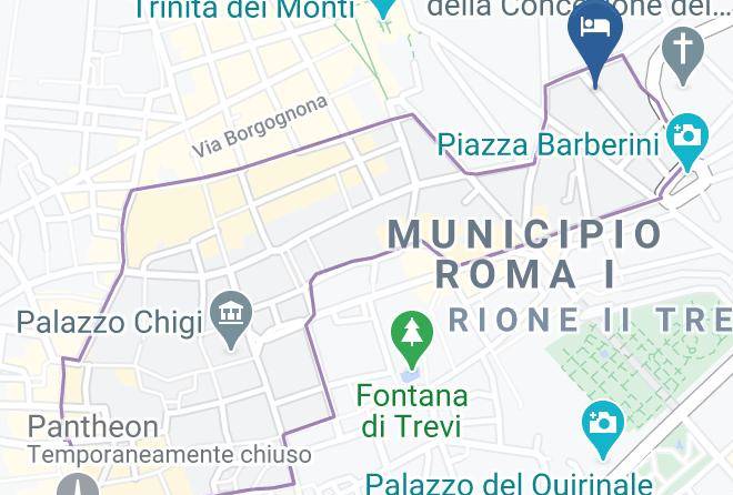 Hotel Modigliani Map