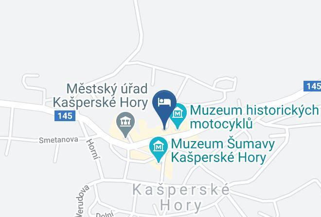 Klatovy - Hotel Modrasek Maps