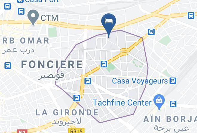 Casablanca - Hotel Mogador Marina Maps