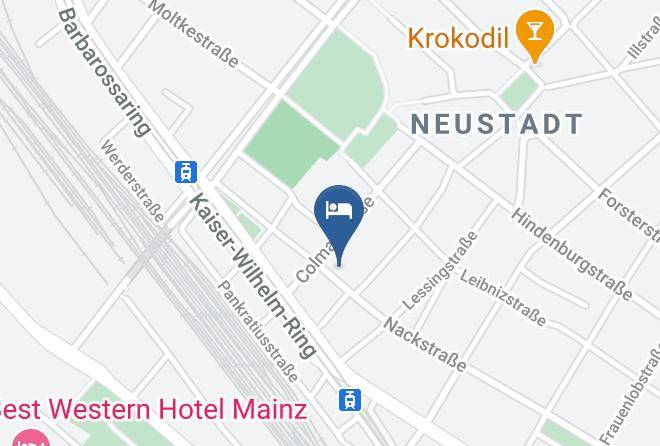 Mainz - Hotel Moguntia Maps
