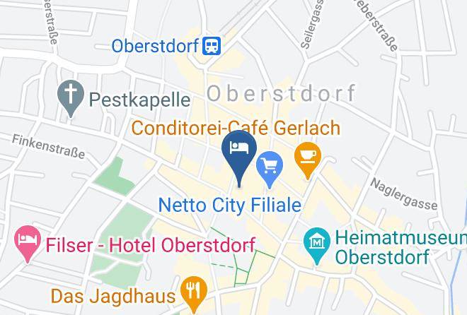 Oberallgau - Hotel Mohren Maps