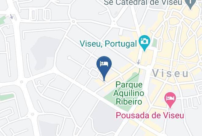 Viseu - Hotel Moinho De Vento Maps