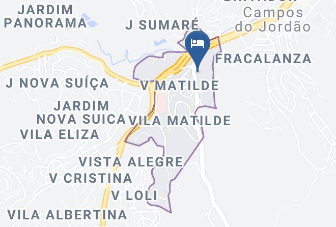 Campos Do Jordao - Hotel Moinho Italia Maps