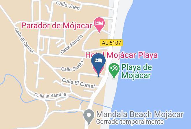 Almeria - Hotel Mojacar Playa Maps