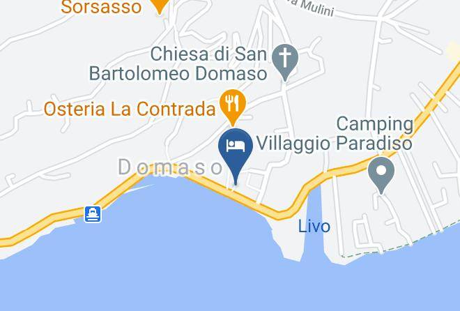Como - Hotel Mojito Domaso Maps