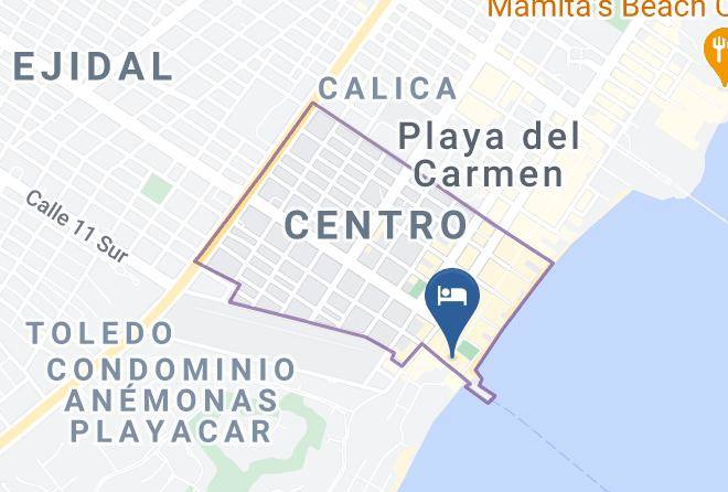 Solidaridad - Hotel Molcas Maps