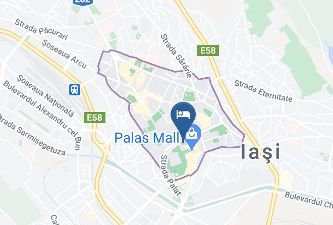 Iasi - Hotel Moldova Maps