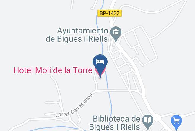 Hotel Moli De La Torre Map