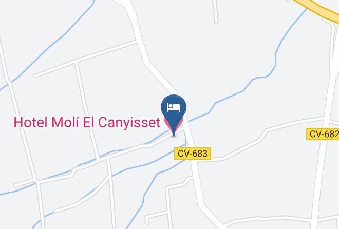 Valencia - Hotel Moli El Canyisset Maps