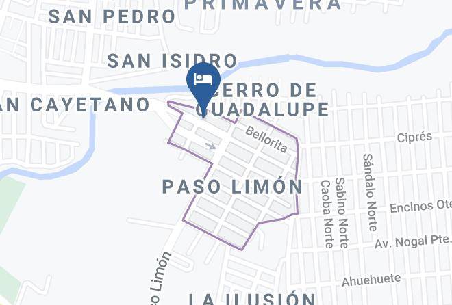 Tuxtla Gutierrez - Hotel Molina Mirador Maps