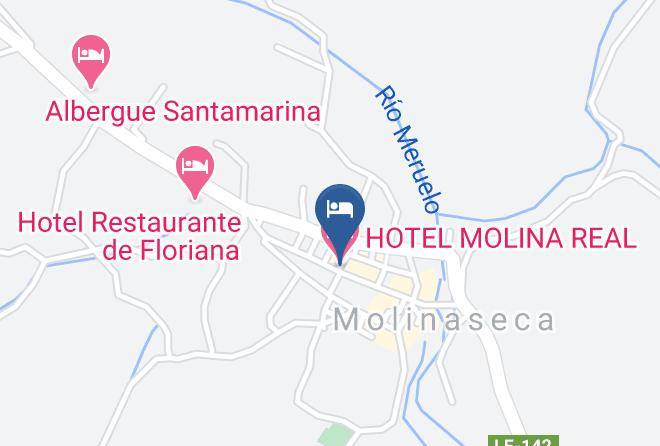Leon - Hotel Molina Real Maps
