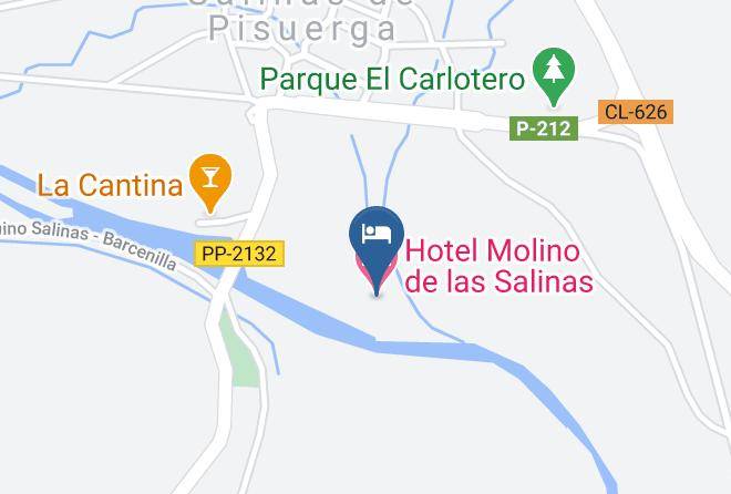 Palencia - Hotel Molino De Las Salinas Maps