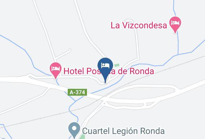 Malaga - Hotel Molino Del Puente Maps