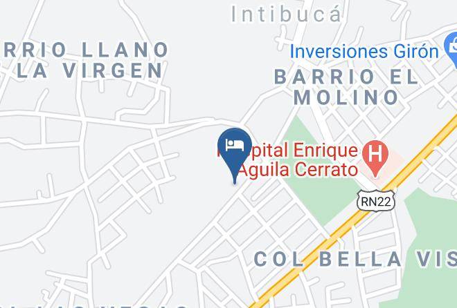 Intibuca - Hotel Molino Real Maps
