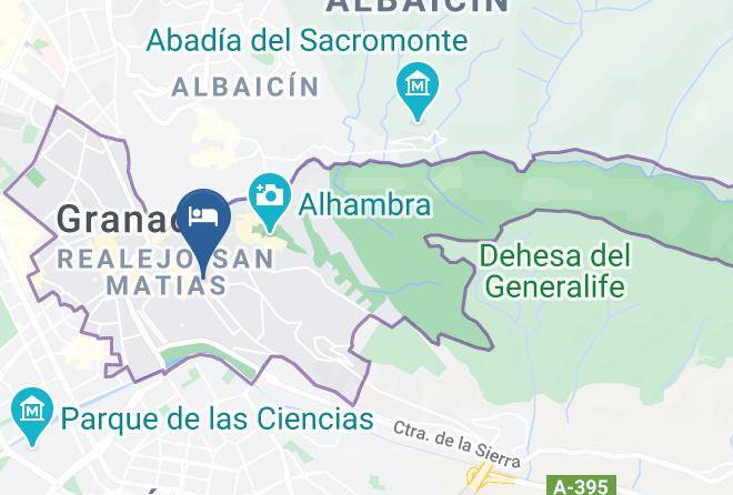 Granada - Hotel Molinos Maps