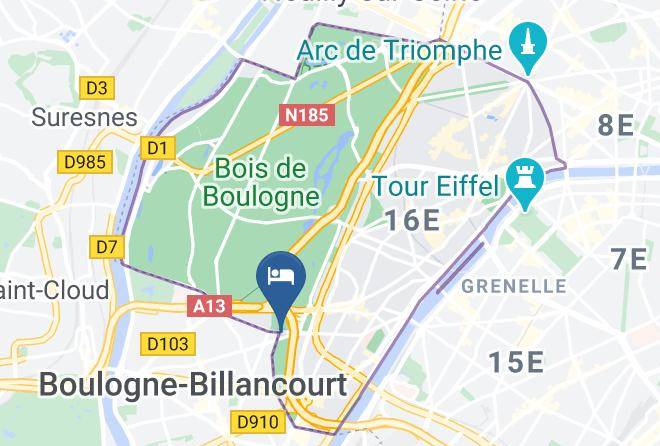 Molitor Hotel & Spa Paris Mgallery Collection Map