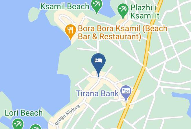 Saranda - Hotel Mollanji Maps