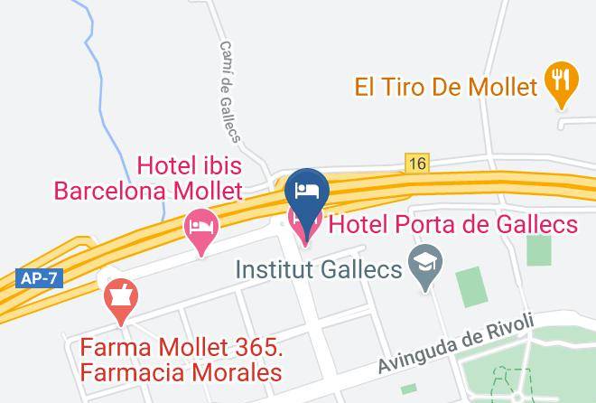 Barcelona - Hotel Molles De Galecs Maps
