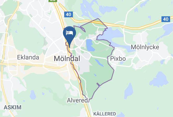 Molndal - Hotel Molndals Bro Maps